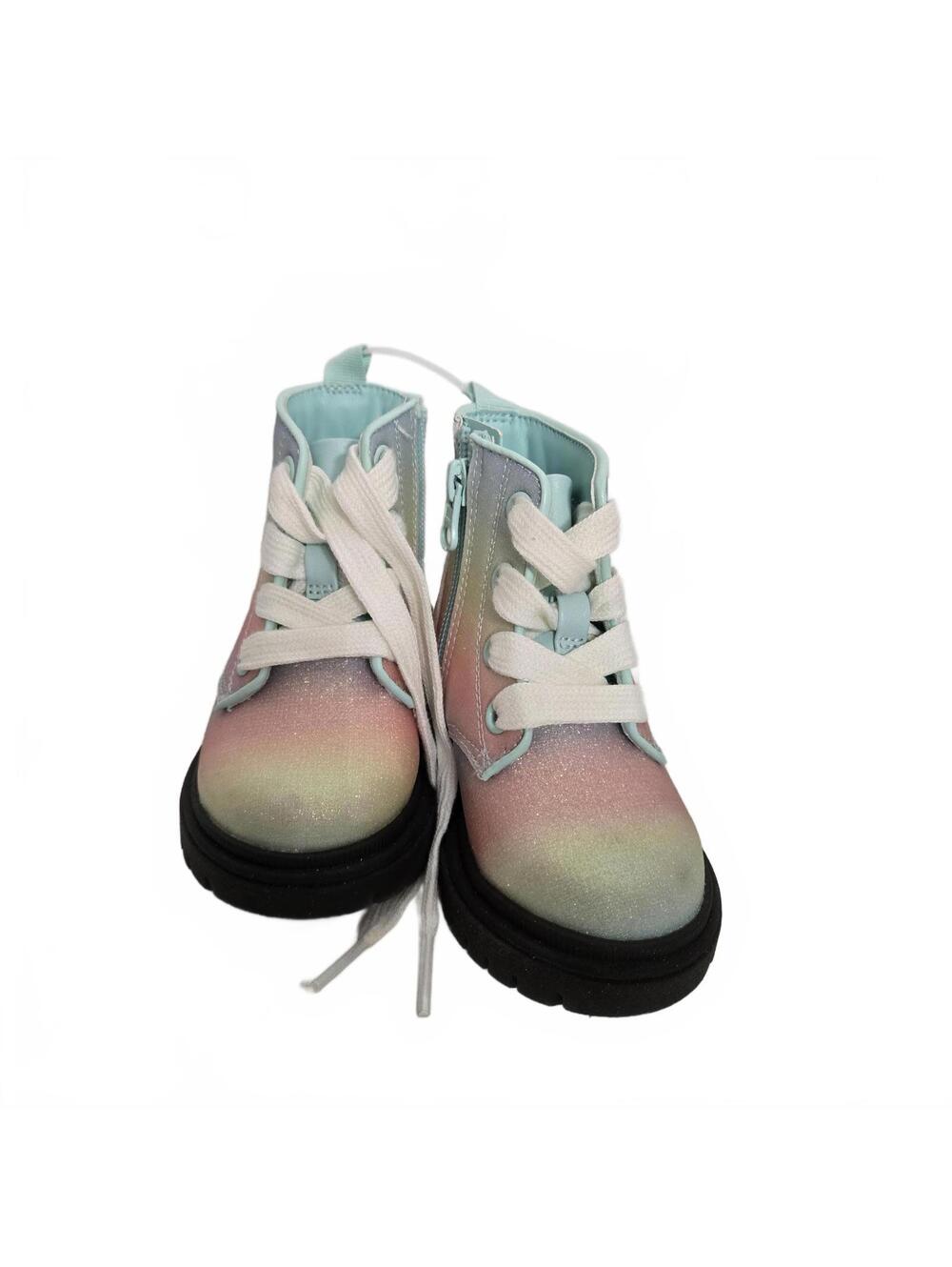 Boots / Rainbow Glitter Boots / Kid's 10 / Cate & Jack / New